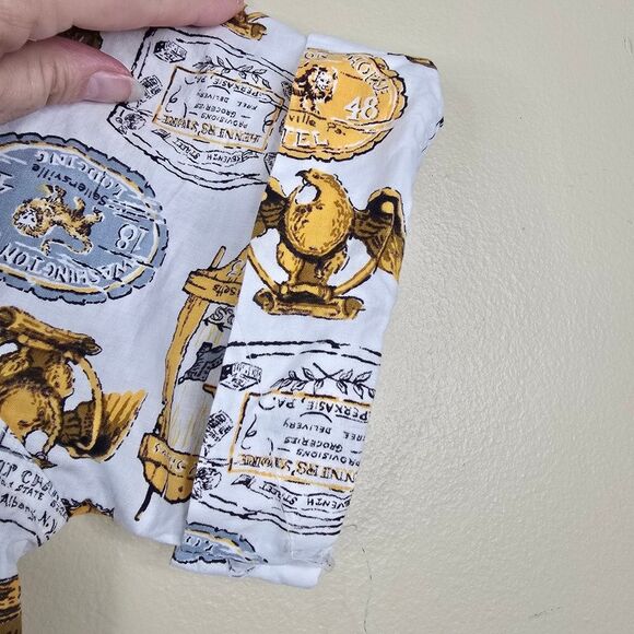 Vintage Print Short Sleeve Dress - Picture 3 of 7